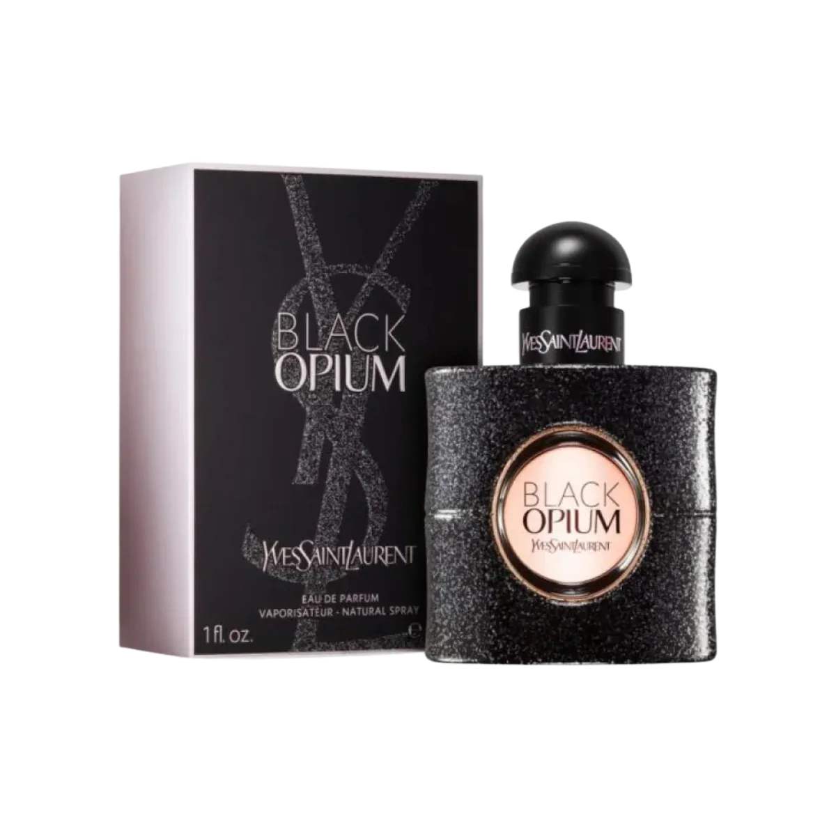 Combination of 5 women's perfumes – Versace, Black Opium, J'adore, Chanel and Fame