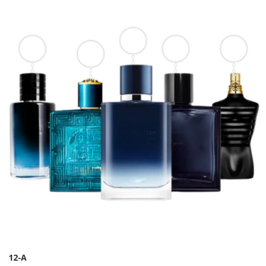 Combination of 5 men's perfumes – Sauvage, Versace, Acqua di Giò, Chanel and JPG