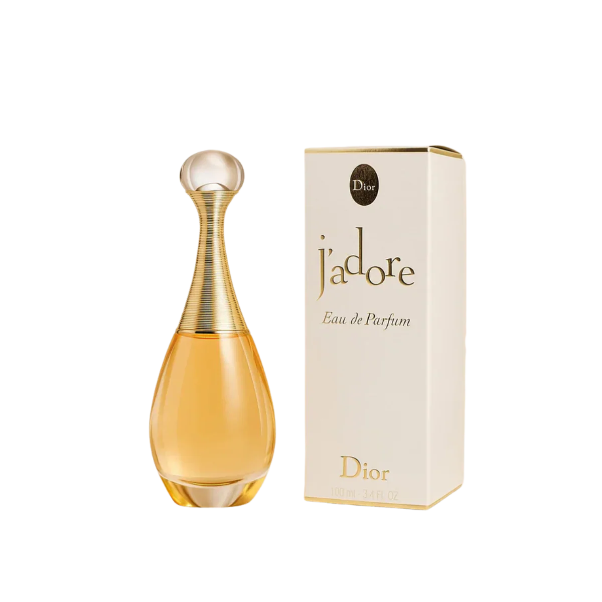 Combination of 5 women's perfumes – Versace, Black Opium, J'adore, Chanel and Fame