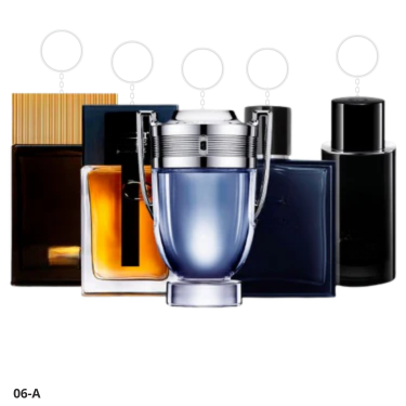 Combination of 5 men's perfumes – Tom Ford, Dior, Invictus, Bleu de Chanel and Armani