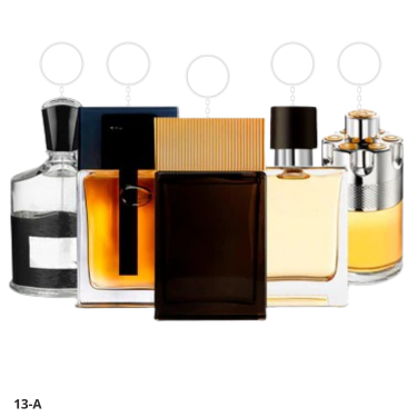 Combination of 5 men's perfumes – Creed Aventus, Dior, Tom Ford, Hermès and Azzaro